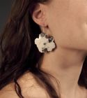 Enamel earring: pair #1